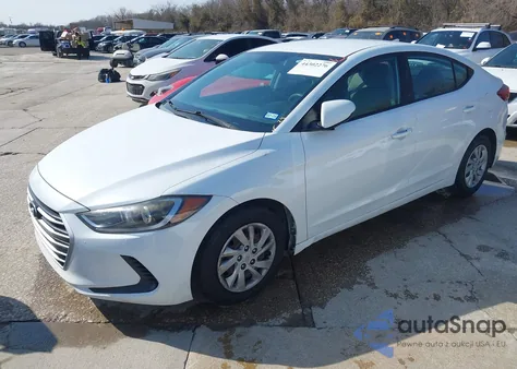 2017 Hyundai Elantra Se из США, поврежденный, VIN 5NPD74LF3HH177922